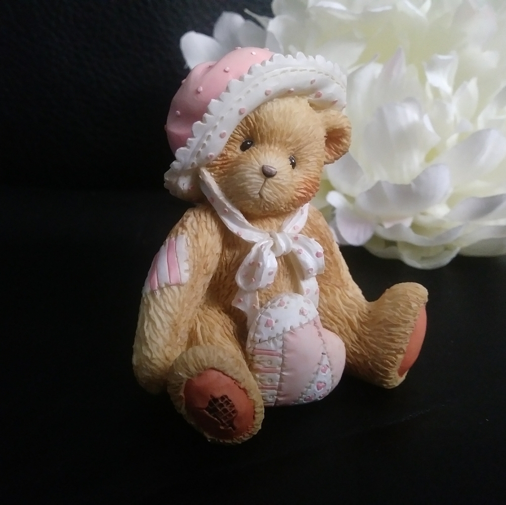 SOLD- 3/$10🌟 Cherished Teddies "Phoebe" February Figurine Statue Bear - Picture 6 of 10